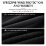 WEST BIKING Cycling Cap Winter Warm Running Scarf Large Size Balaclava Velvet Bike Full Face Cover Headwear Climbing Fishing Skating Hat