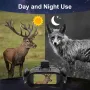 oneleaf.ai NV200 LRF 50mm 4K Digital Day/Night Vision Binoculars with Rangefinder Waterproof Telescope for Adults Wildlife Monitoring Camera