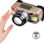 XPE+COB Body Motion Sensor Powerfull LED Headlamp USB Rechargeable Camping Torch Light COB Headlight Head Flashlight