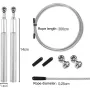 KALOAD Steel Wire Jump Rope Skipping Rope Fitness Sports Professional Training Home Exercise Equipment for Fat Reduction