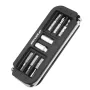 BENGGUO 10 in 1 Portable Bicycle Repair Tools 6mm Wrench 6Pcs CRV Removable Adapter Sleeve for Protable Bike Quick Fix