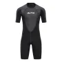 ZCCO 3mm Warm Wetsuit Neoprene Elastic Surfing Snorkeling Short Sleeves Diving Suit for Spearfishing Snorkeling Surfing Canoeing