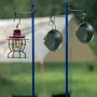 Mountainhiker Portable Folding Camping Lantern Holder Table Detachable Flashlight Hangers Portable Light Holder Lighting Stands Tourist Hiking Equipment