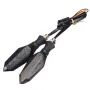 3 pares de luz de seta de ampla voltagem Laotie 36-60V, luz traseira para scooter elétrica, para ES19 TI30 ES18P T30 SR10 ES18 Lite L8S PRO ES10P L6 Pro