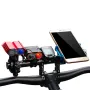 GUB G202 Bicycle Handlebar Extender Lengthened Design Carbon fiber Aluminum Alloy Mountain Bike Mount Mobile Bike Light Phone Holder