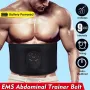 EMS Wireless Muscle Stimulator Trainer 6 Training Modes USB Rechargeable Abdominal Electric Fitness Belt