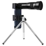 IPRee 38X HD Zoom Lens Phone Monocular Telescope with Tripod Smartphone Adapter for iPhone