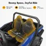 FUNTOK U01S 24V 7AH Double Seater Kids Ride on Truck Car 8km/h Max Speed Safety Rechargeable Powered Electric Car for 3-8 Years Old Kids with Remote Control