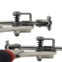12 inch 2 in 1 Metal Face Clamp Pocket Hole Clamp Pliers Adjustable 90 Degree Right Angle Clamp Heavy Duty C Clamp