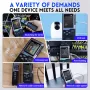 FNIRSI LPM-10A Multifunction Network Cable Tester Anti-Interference Line Finder POE Test NCV Detection High Definition Screen Length Measurement RJ45 Port Flashing
