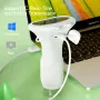 1000X Portable Kid's Microscope 2 MP Camera 2.0 Inch IPS Screen 8 LEDs Rechargeable Battery Manual Focus