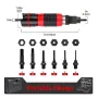 3/8\ Rivet Nut Drill Adapter Kit Professional Nut Gun Adapter with Rubber Coating