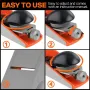 Pony Jorgensen NO.60-1/2 Low Angle Block Plane Adjustable Mouth Mini Wood Planer Handheld Plane Ductile Iron Body Adjustable Depth 9CrWMn Steel Blade for Woodworking