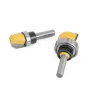 3pcs Multi size Shank Round Nose Bits With Bearing Router Bits Carbide Cutters Woodworking Milling Cutter For Wood Bit Face Mill Tools