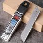 Plasterboard Cutter Hand Tool 45 Degree 180 Degree Angle Beveler ABS Metal Gypsum Board Trimmer Woodworking Supplies Accurate Cutting with Spare Blades