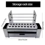 Mobile Phone Screwdriver Storage Box Multi-Functional Compartments Portable Design Tool and Component Organizer High-Quality Plastic