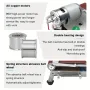 Electric Belt Sander Grinder Grinding Machine for Woodworking Mini Belt Sander and Knife Sharpener Dual Function Ideal for Woodworking Metal DIY Projects