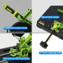 Drillpro Universal Angle Grinder Stand BG-612506 Adjustable Cutting Base Fits 110mm 115mm 125mm Grinder Disc 30mm Max Depth Metal Woodworking Tool Accessories