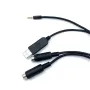 FT8 Audio USB Cable Combo for FT817 FT818ND FT857 FT857D FT897 Radios Compact Lightweight Plug and Play Design Cable Length 90cm Perfect for Traveling and Outdoor Use