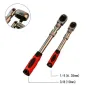 72-Tooth Retractable Ratchet Wrench Set Extensible Handle Carbon Steel Quick Release Spanner 1/4\ 3/8\ 1/2\ Multifunctional Hand Tool