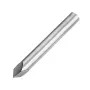 Drillpro 6mm Shank 0.1mm Tip 10/15/20/30/45/60 Degree Engraving Bit CNC Tool