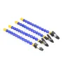 Two/Four/Five Brackets Maintenance Fixture Aluminum Alloy Clamp Soldeirng Iron Holder Benches Vise Table Clamp with Flexible Arm Printed Circuit Board Welding Repairs