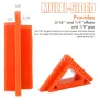 Door and Window Casing Reveal Tool 3/16 and 1/4 Inch Trim Marking Tool ±0.01 Inch Accuracy for Professional Woodworking and Carpentry Decoration Projects
