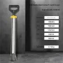 Stainless Steel Cement Grouting Gun Round Flat Nozzle Concrete Caulking Machine Reliable Construction Site Tool Multiple Nozzle Options