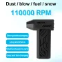 110,00RPM Mini Turbo Fan Brushless Motor Handheld Violent Turbo Fan Wind Speed 53M/S Electric Blower Snow Removal Air Dryer