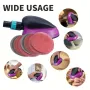 Hand Sander Adjustable Air Intake Dust Extraction System Ergonomic Handle for Smooth Grinding and Polishing Includes 10 Sanding Pads Ideal for Woodworking and DIY Projects.surface Sander Tool