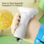 1000X Portable Kid's Microscope 2 MP Camera 2.0 Inch IPS Screen 8 LEDs Rechargeable Battery Manual Focus