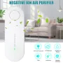 2Pcs Anion Air Purifier Negative Ion Generator 5 Million Ion Output Energy Efficient Design Various Colors EU Plug Suitable for Bedrooms Living Rooms and Offices