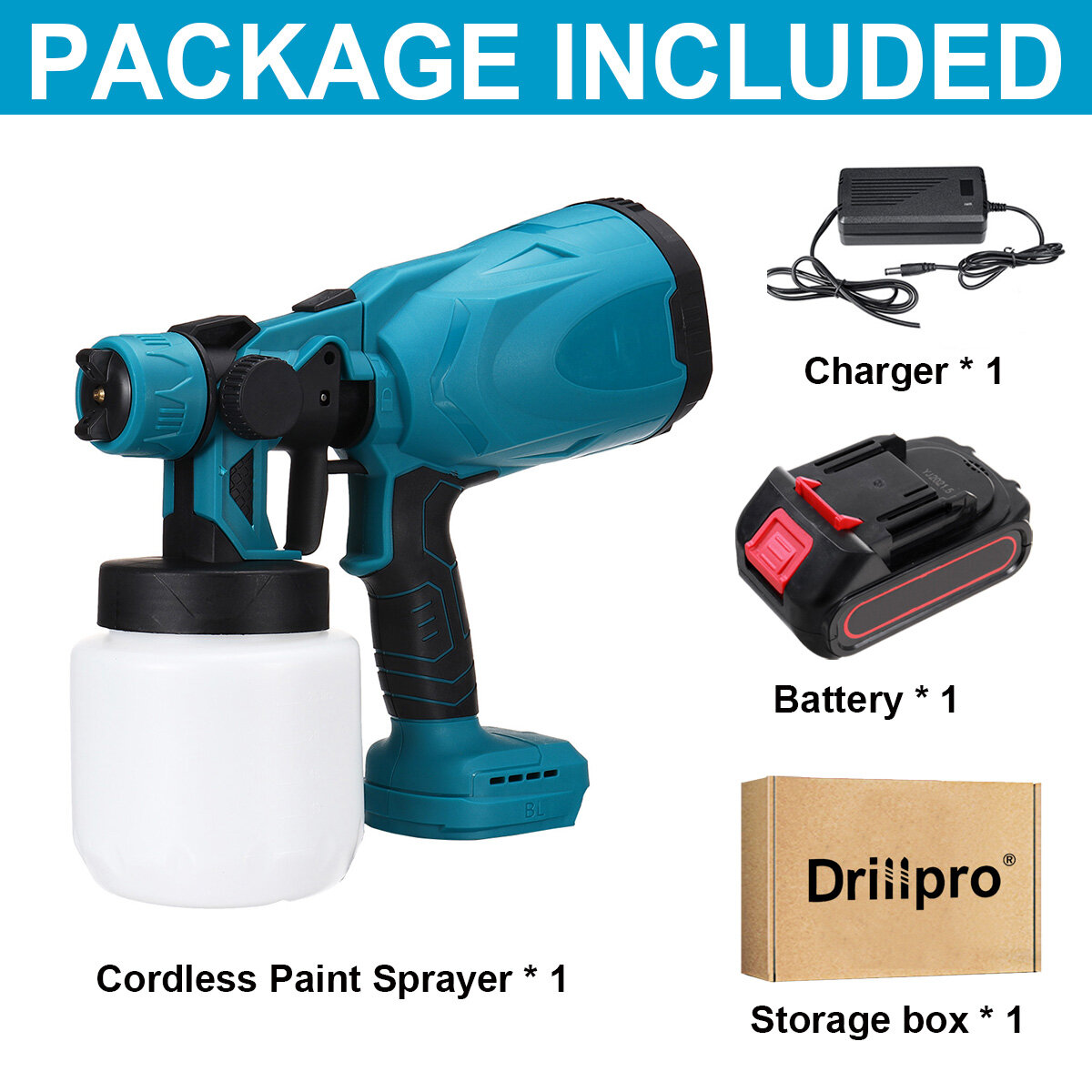 Makita Blue 1 Battery & 1 Chager