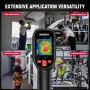 KAIWEETS KTI-200 Thermal Camera 240x240 IR Resolution 25Hz Refresh Laser Targeting 50° FOV 15 Color Palettes USB-C Massive 30K Image Storage Auto Tracking