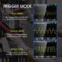 MUSTOOL MT10A Intelligent Graphical Digital Oscilloscope Multimeter 2 in 1 With 2.4 Inches Color Screen 1MHz Bandwidth 2.5Msps Sampling Rate for DIY and Electronic Test