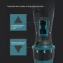 105PCS 200r/min Household Ratchet Screwdriver Cordless Electric Screwdriver 3.6V 1300mAh Li-ion Battery Rechargeable Manual Mini Drill