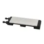Diamond Sharpening Stone Set with Adjustable Non-Slip Holder 8 Inch 400/1000 Grit Fine Double-Sided Plate Whetstone Knife Tools