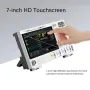 DHO802 Digital Oscilloscope 70MHz 12-bit Resolution 1.25 GSa/s Sample Rate 1,000,000 wfms/s Capture Rate 7 inch Touch Screen USB LANHDMI