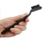 15PCS Wire Brush Set Stainless Steel Brass & Nylon Curved Handle Brushes for Cleaning Welding Slag & Rust Removal Industrial Scrubbing Power