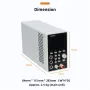 OWON Programmable DC Electronic Load 150W 300W Adjustable Power Supply Support RS485 RS232 SCPI 2.8-inch TFT LCD display OEL1515 OEL1520 OEL1530 OEL3015 OEL3020 OEL3030 EU Plug