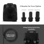 30W Ultra Quiet Submersible Water Pump 550GPH High Lift for Aquariums Fish Tanks Ponds Hydroponics Statuary with 3 Nozzles US/EU Plug Option