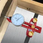 Woodworking Table Saw Calibration Positioner Precision Alignment 0.01 mm Wide Adjustment 0-120 mm for Woodworking Tracks and Table Saws