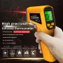 Thermomètre laser infrarouge BSIDE H2 -50 ℃ à 530 ℃ Haute précision sans contact Rapport 12:1 Émissivité réglable Écran LCD rétroéclairé
