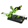 Drillpro Universal Angle Grinder Stand BG-612506 Adjustable Cutting Base Fits 110mm 115mm 125mm Grinder Disc 30mm Max Depth Metal Woodworking Tool Accessories