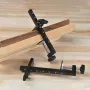 Adjustable Extended G-Clamp Bar Clamp for Woodworking Fixture / Welding Building / Metal Workpiece