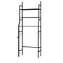 3 Tier Kitchen Storage Rack Over Toilet Bath Laundry Washing Machine Towel Shelf