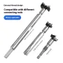5/6/10pcs Woodworking Hole Opener Set Blue Carbide Adjustable Opener Drilling Wood Hinge Drill Bits Detachable Strong Back Plate 15-35mm
