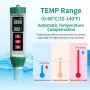 5-in-1 Water Quality Tester MF-X51 pH TDS Salinity EC Temperature Meter Accurate Portable Digital Water Analyzer for Aquariums Pools Labs Farming