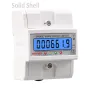 SINOTIMER DTS6619 New Model 100A LCD Digital Display with Backlight Power Meter in Energy Meters Smart Electric Meter 3 Phase Kwh Meter