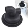 Cyclone Separator Cover High Efficiency Dust Collector 98 Percent Sealing Rate Woodworking Vacuum Cleaner Plastic Material Dry Debris Removal Compact Lightweight Design